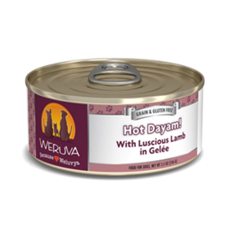 WERUVA! Hot Dayam! with Luscious Lamb in Gele Dog Food