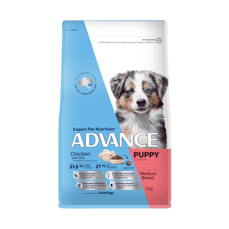 Advance Chicken & Rice Puppy Plus Growth Dry Food