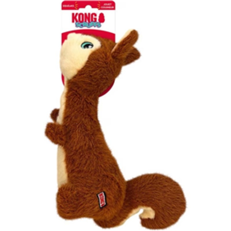 KONG Scruffs Squirrel Dog Toy