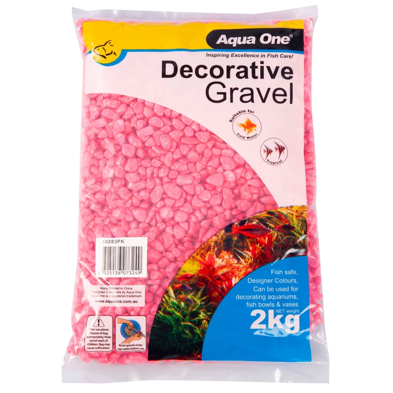 Aqua One Decorative Gravel Pink 2kg