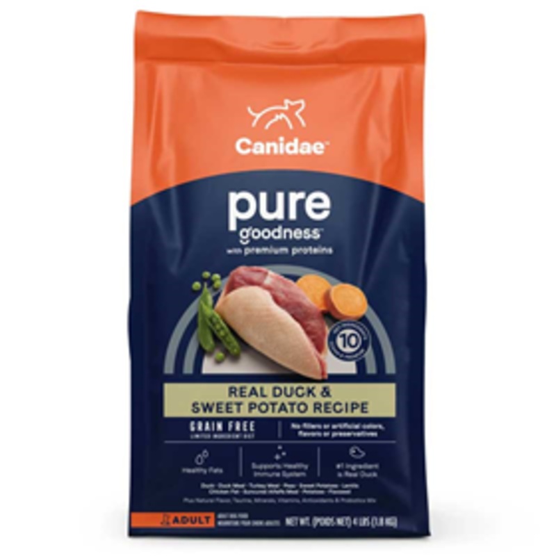 CANIDAE Grain Free Real Duck & Sweet Potato Recipe