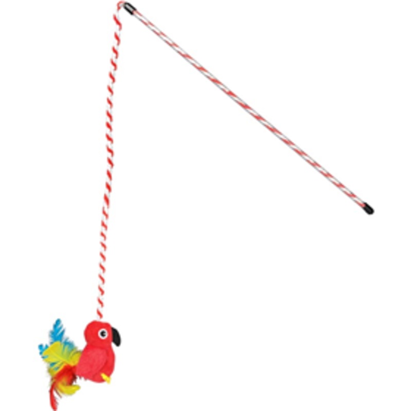 Multipet Margaritaville Parrot Wand Cat Toy