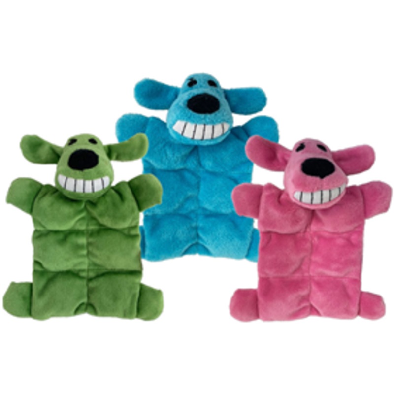 Multipet Minipet Loofa Squeaker Mat Dog Toy