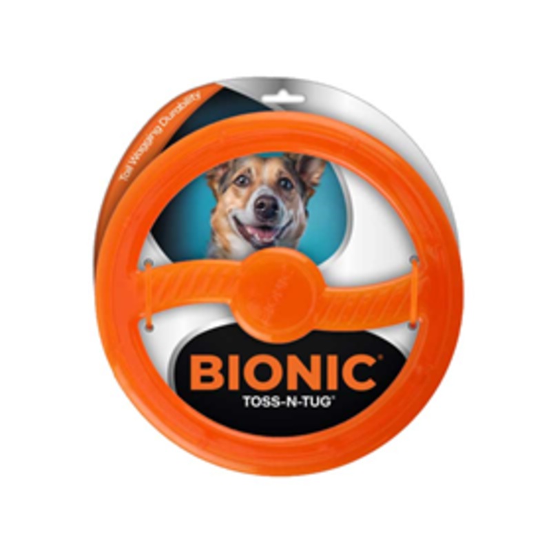 BIONIC TOSS-N-TUG Durable Ring 9 inch