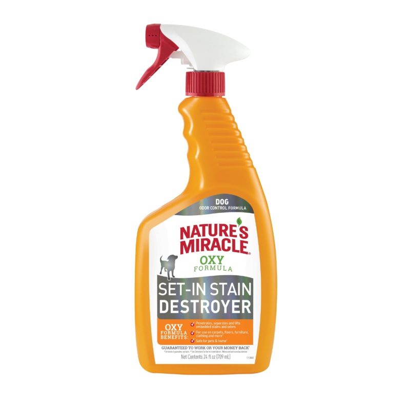 Nature’s Miracle Oxy Formula Dog Set in Stain Destroyer Odour Control 709ml