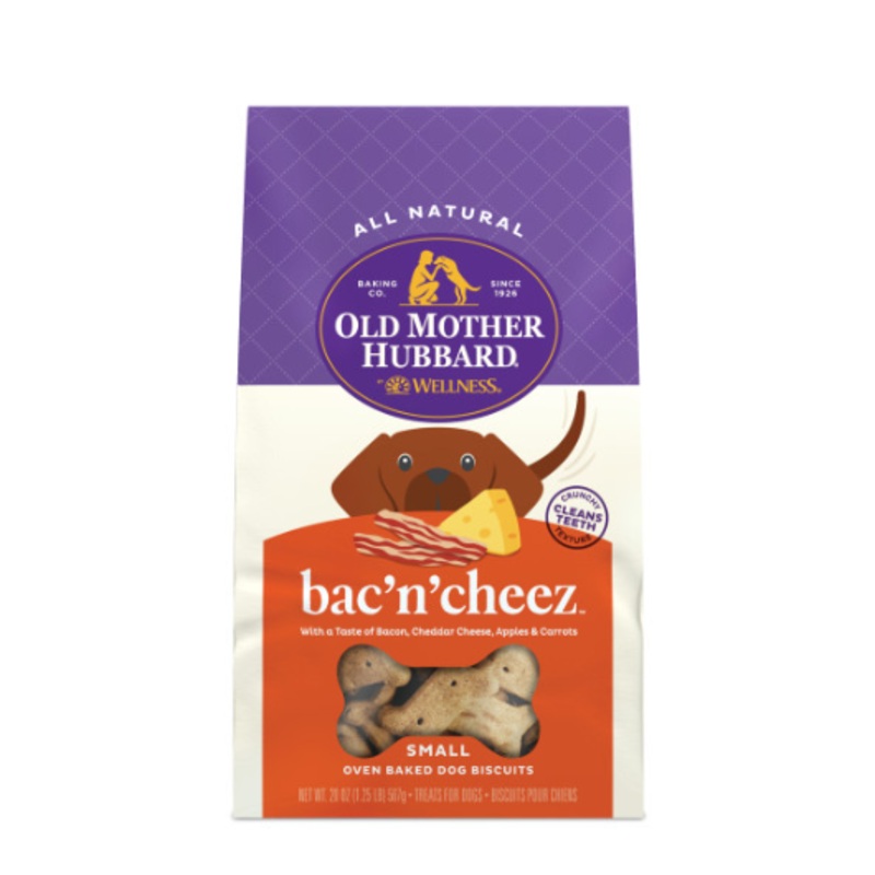 Old Mother Hubbard Crunchy Classic Natural BacNCheez Biscuits Dog Treats
