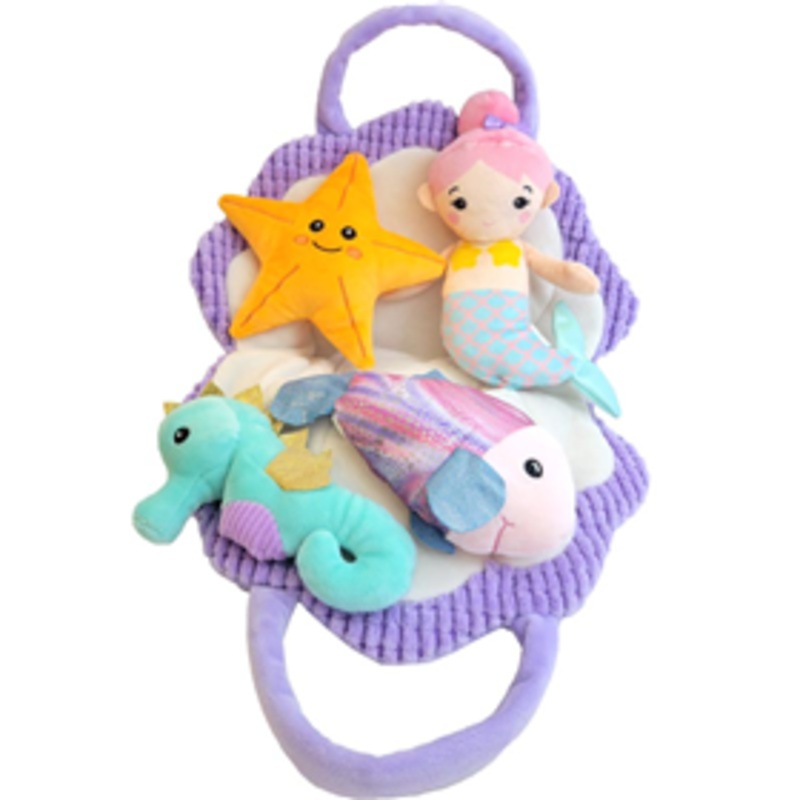 Shoreway Seashell Dog Toy Pack