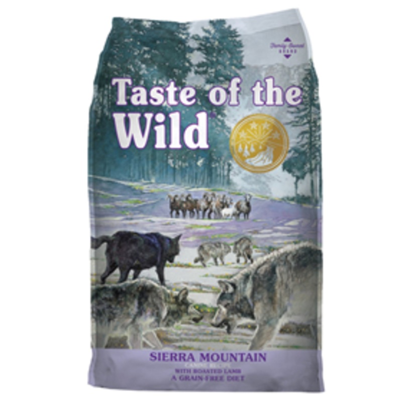Taste of the Wild Sierra Mountain Canine Formula with Roasted Lamb Dog Food