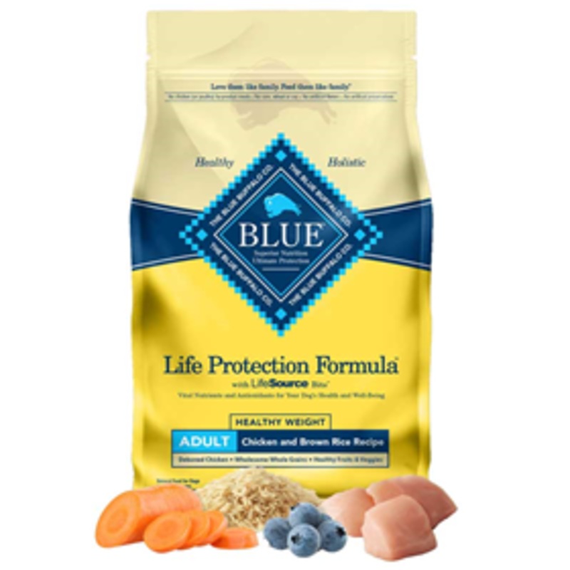Blue Buffalo BLUE Healthy Weight Chicken & Brown Rice Adult Dog Food