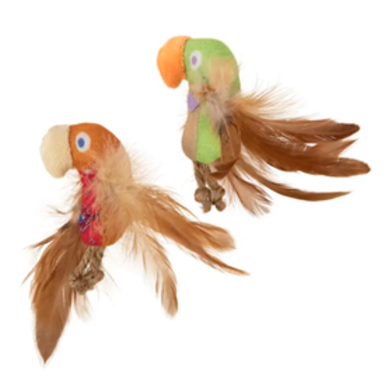 SmartyKat Instincts Love Mates Feathery Cat Toys Set of 2