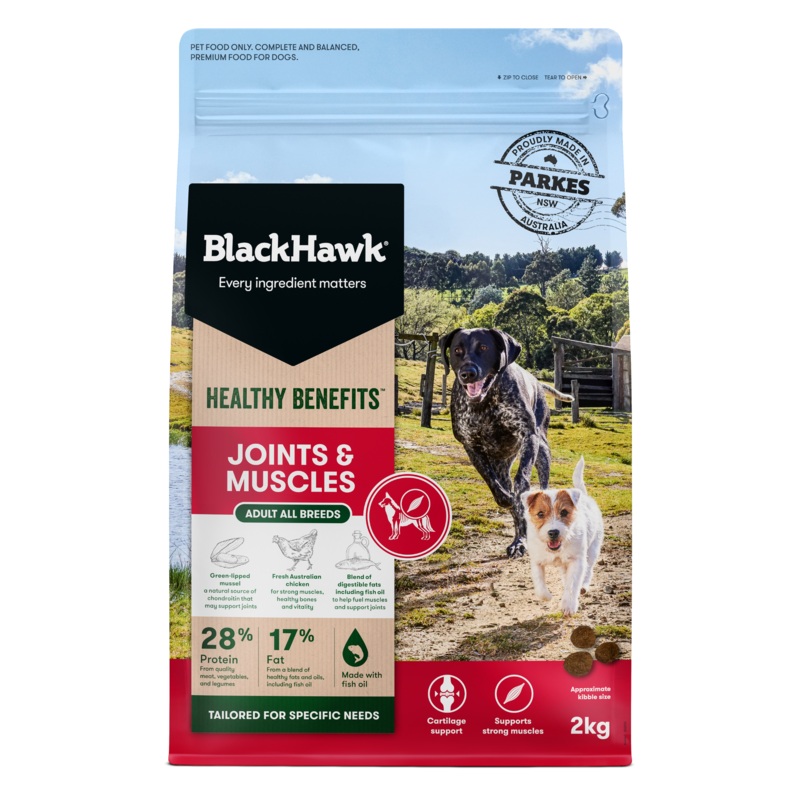 Black Hawk Healthy Benefits Adult Joints and Muscles Dry Dog Food
