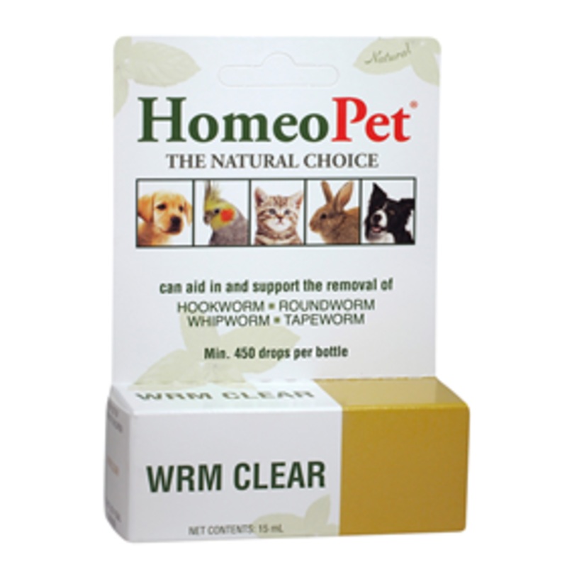 HomeoPet Wrm Clear15 ml