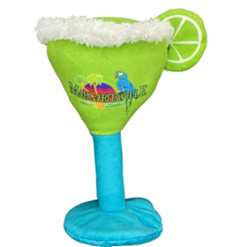 Multipet Margaritaville Margarita Glass Dog Toy