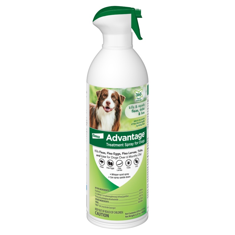 Advantage Treatment Spray Dog 8 oz