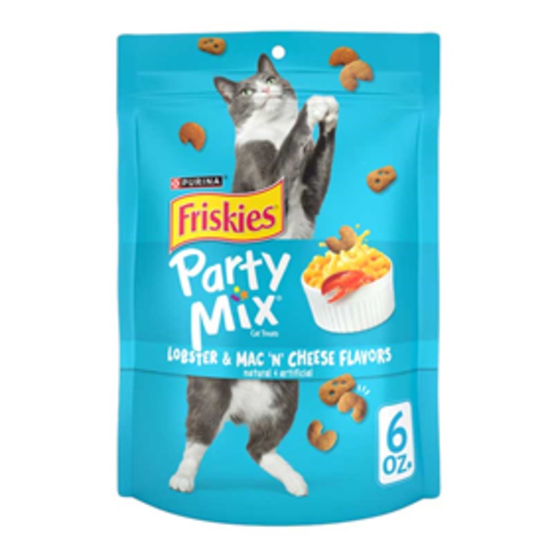 Friskies Party Mix Lobster & Mac ‘N’ Cheese Cat Treats 6 oz.
