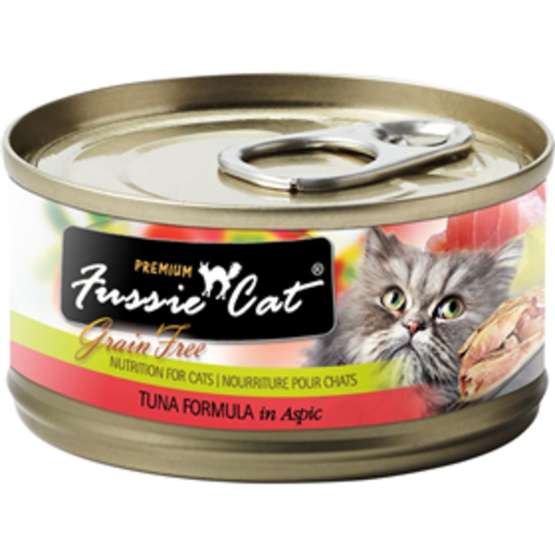 Fussie Cat Premium Grain Free Tuna 2.82oz Can