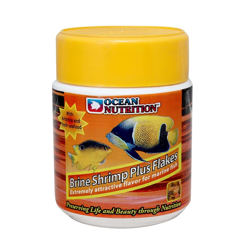 Ocean Nutrition Brine Shrimp Plus Flakes