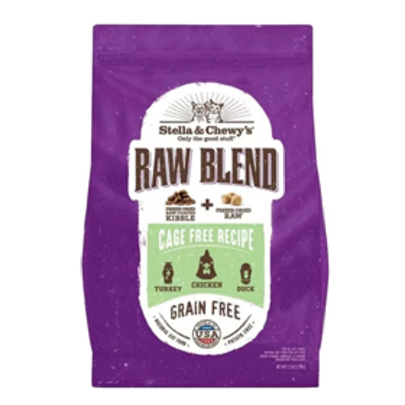 Stella & Chewy’s Raw Blend Cage Free Recipe for Cats 2.5 lbs