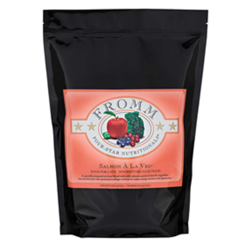 Fromm Four-Star Nutritionals Salmon A La Veg Cat Food 4 lbs