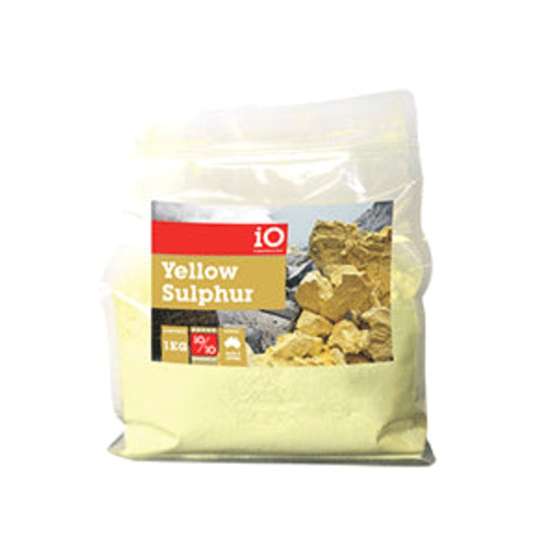 iO Yellow Sulphur|1kg|2kg|4kg