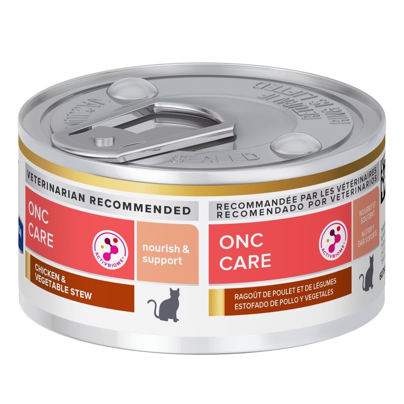 Hill’s Prescription Diet ONC Care Chicken & Vegetable Stew Wet Cat Food 82g x 24