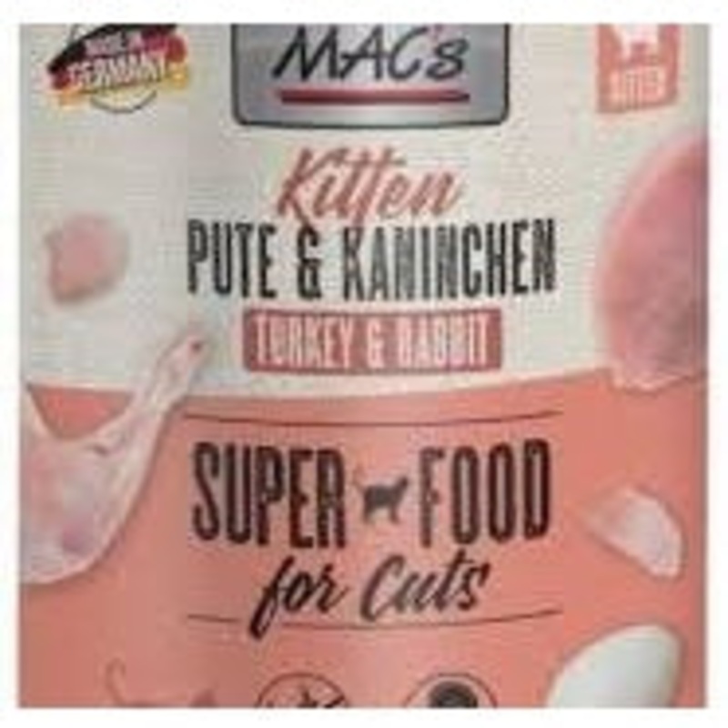 MACs Kitten Turkey & Rabbit – 800g