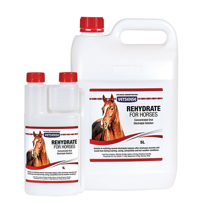 Vetsense Rehydrate for Horses|1L|5L
