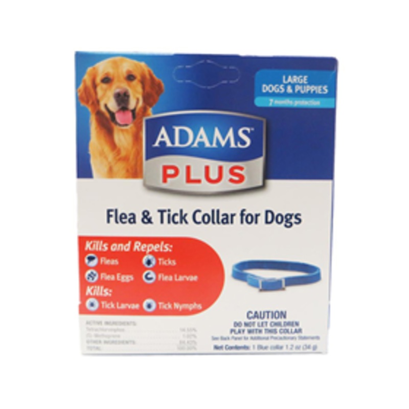Adams Plus Flea & Tick Collar Large Dog