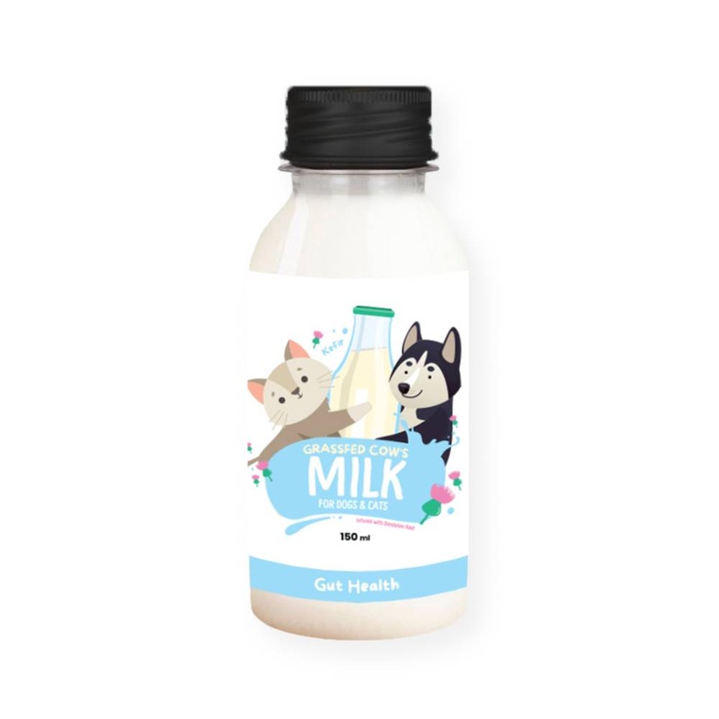 *FROZEN* PetCubes Dog & Cat Grassfed Cow’s Milk 150ml