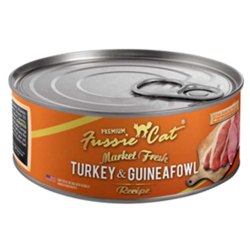 Fussie Cat Market Fresh Turkey & Guineafoul Recipe 5.5oz.