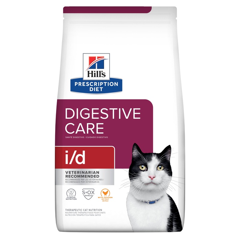 Hill’s Prescription Diet i/d Digestive Care Dry Cat Food 1.8kg