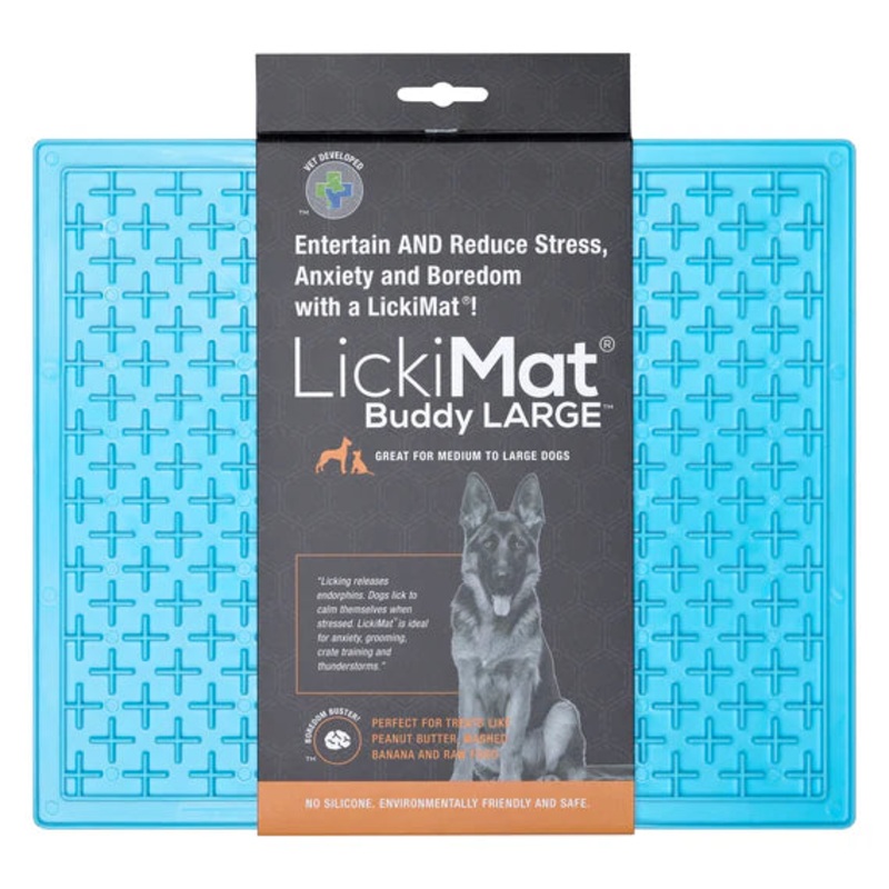 LickiMat Classic Buddy XL|Green|Orange|Turquoise