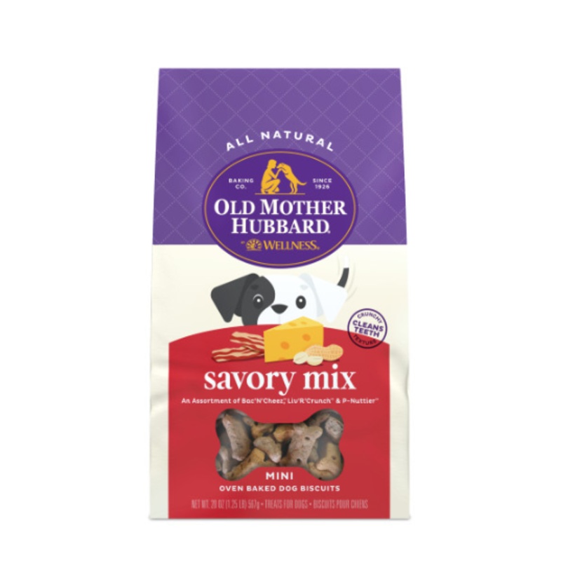 Old Mother Hubbard Crunchy Classic Natural Extra Tasty Assortment Mini Biscuits Dog Treats