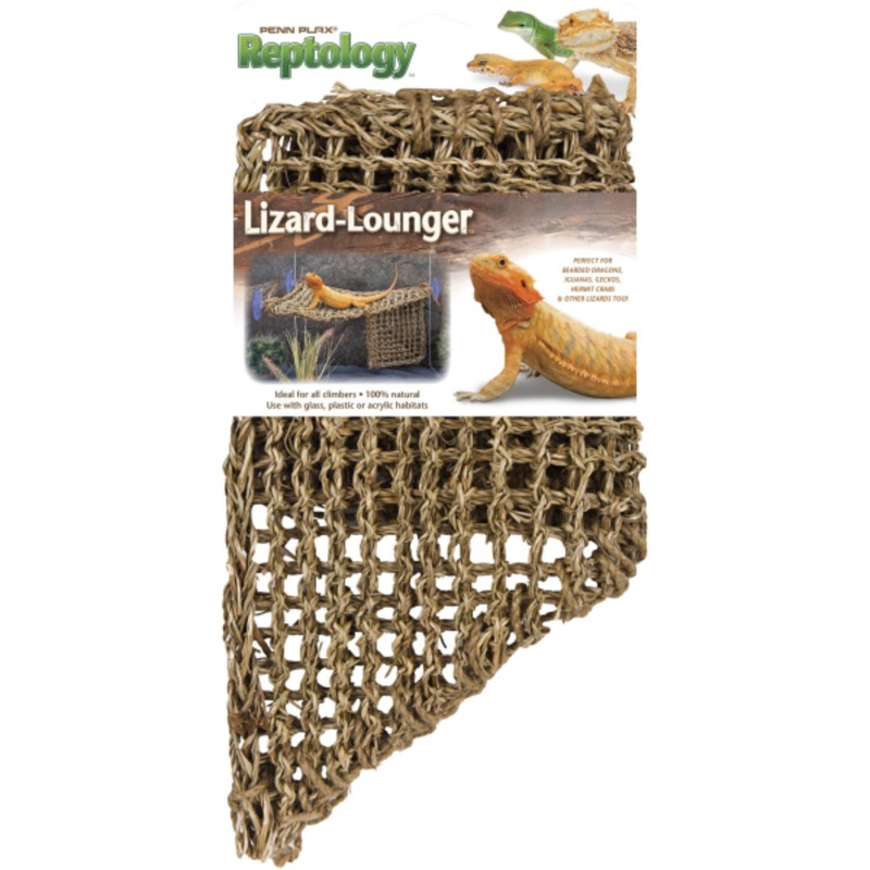 Penn Plax Reptology Corner Lizard Lounger – Large