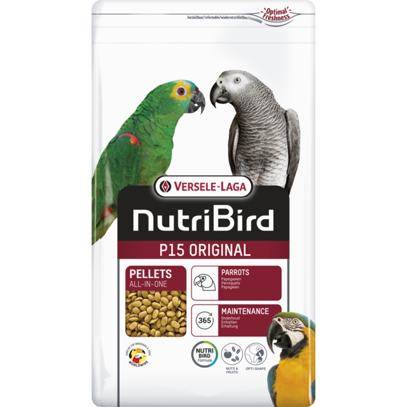 Versele-Laga NutriBird P15 Original Pellets – Parrots 3kg