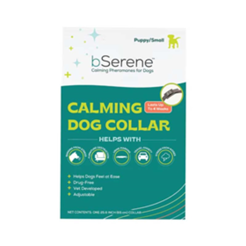 bSerene Calming Dog Collar Puppy/Small