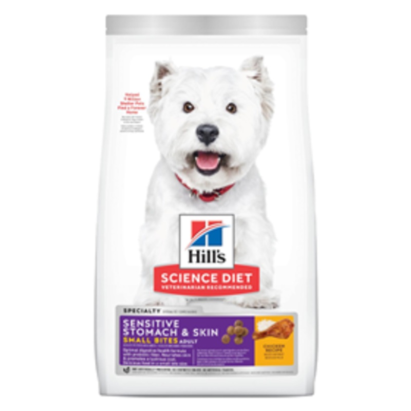 Hill’s Science Diet Adult Stomach & Skin Small Bites Chicken Recipe Dog Food