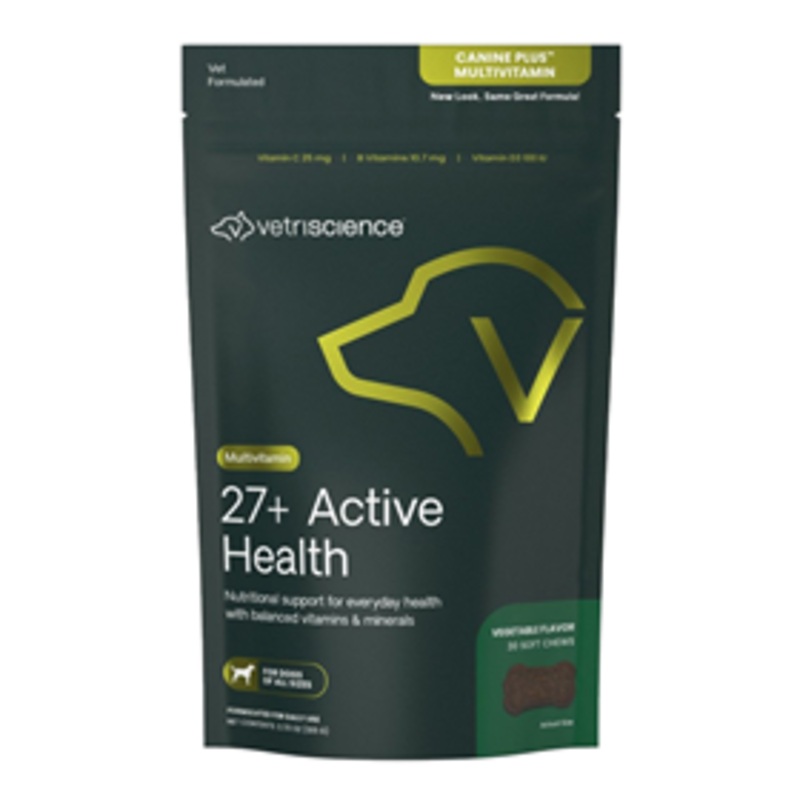 VetriScience 27+ Active Health Multivitamin for Dogs