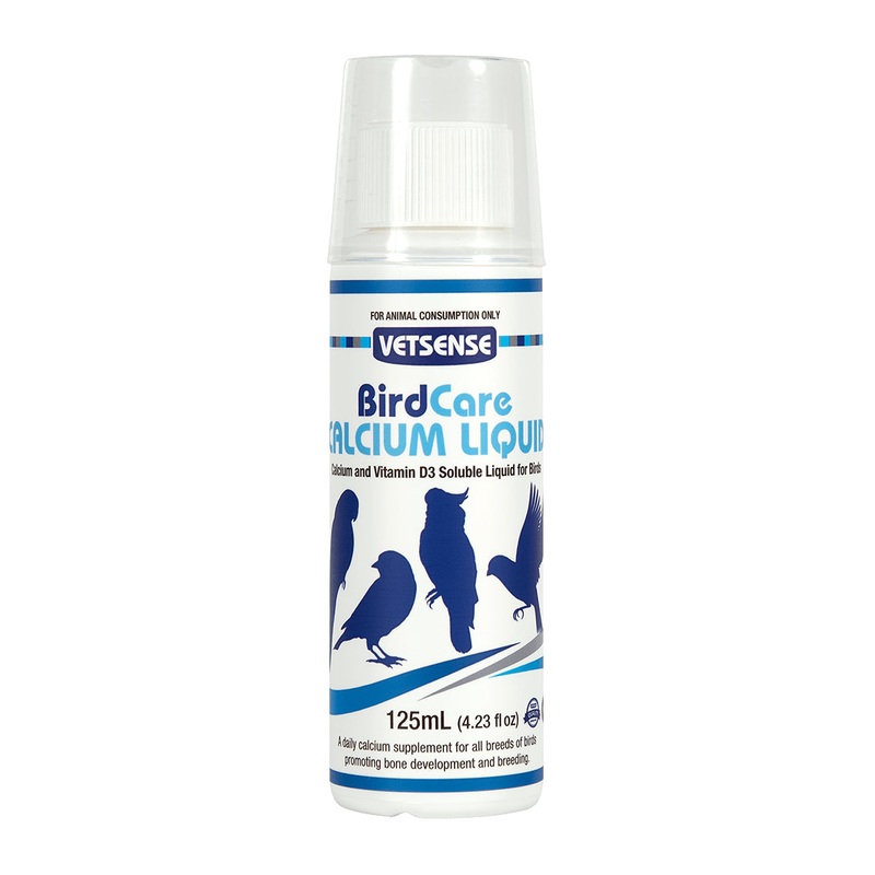 Vetsense BirdCare Calcium Liquid 125mL