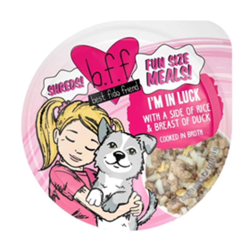 Weruva B.F.F. Fun Size Meal Rice and Duck Breast Im in Luck 2.75oz